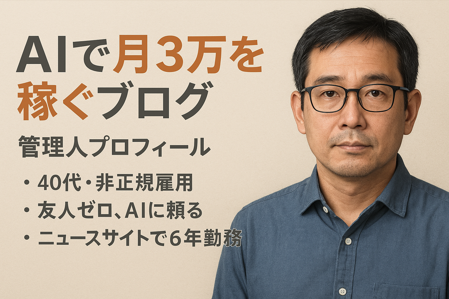40代お父さん